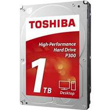 TOSHIBA HDD 3.5" 1TB P300 HDWD110UZSVA, SATA3, 7200RPM, CACHE 64MB, BULK, 2YW.