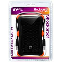 SILICON POWER EXTERNAL HDD 2.5" 1TB ARMOR A30, USB3.0, 5400RPM, POWER VIA USB, BLACK, 3YW.