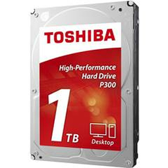 TOSHIBA HDD 3.5" 1TB P300 HDWD110UZSVA, SATA3, 7200RPM, CACHE 64MB, BULK, 2YW.